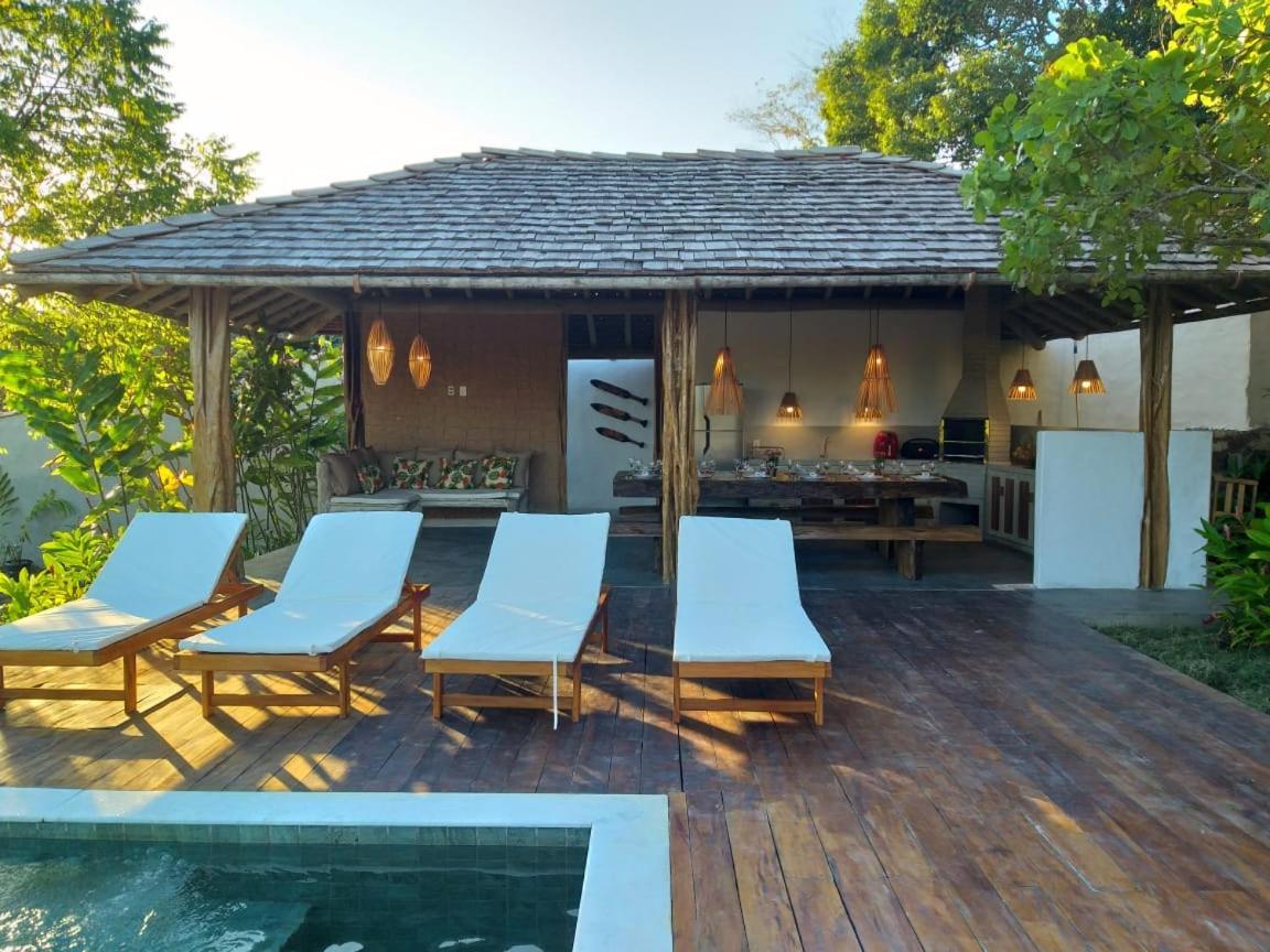 Casa Som Do Mar - Trancoso Villa Eksteriør billede